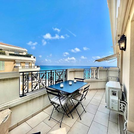 'Le Victoria Beach' Vue Mer Plein Centre, Spacieux Menton Exterior foto
